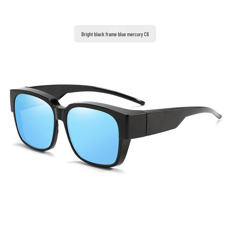 High-End Polarized Sunglasses Set: Men's Night Vision & Women's Anti-Blue Light Glasses