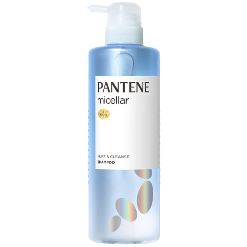 Pantene micellar non-silicone shampoo pure & cleanse pump 500ml 500ml  x 1