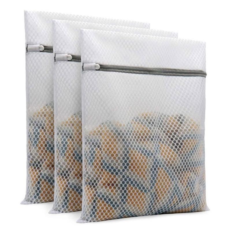 Multifunctional Storage Bag For Laundry And Travel Organizers Easy Zippers Closure Prevents Damage Washer Bag