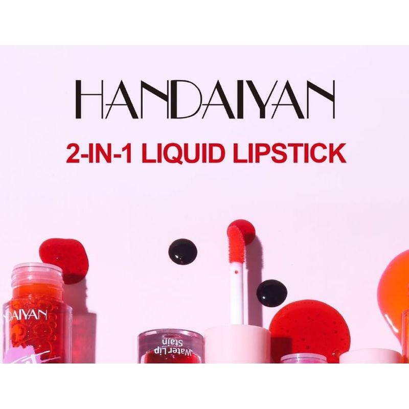 HANDAIYAN - 2 In 1 Liquid Lip Stain - 6 Colors