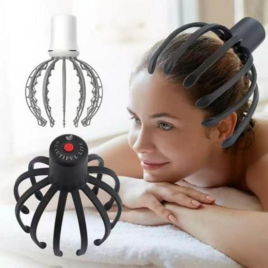 Electric Head Massager with Multi-Claw Design - Perfect Gift for Men, Women, and Families