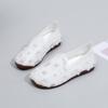 Cloth Shoes Women's Summer New Breathable Mesh Sandals Casual Soft Sole One Pedal Thin Canvas Single Shoes