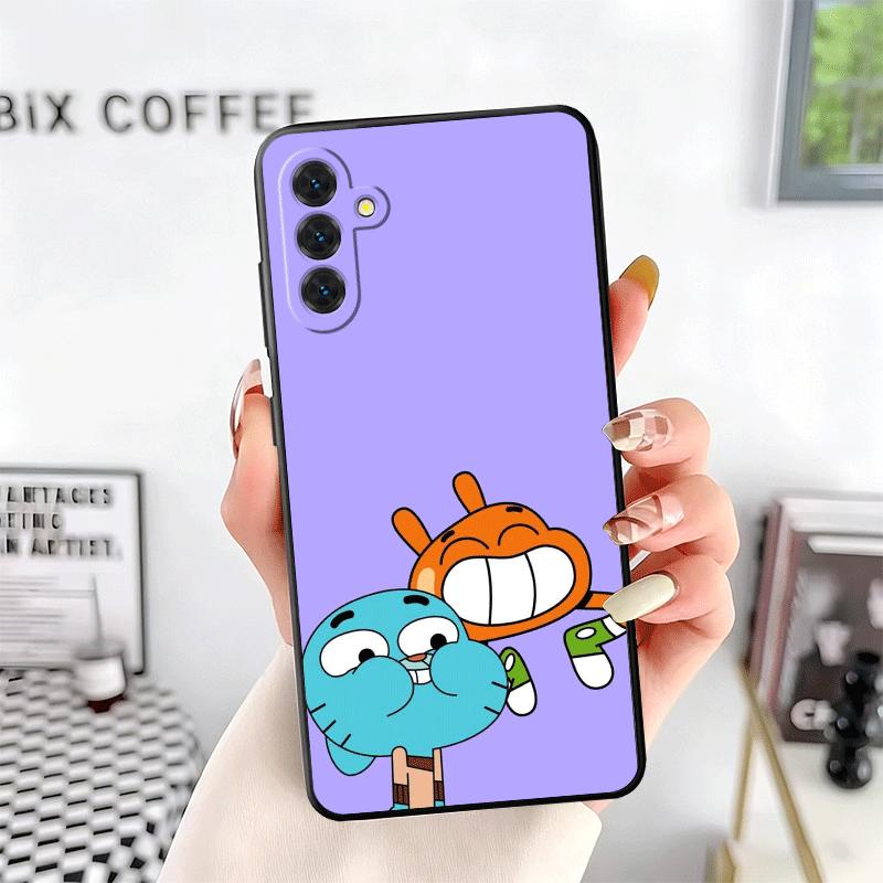 A-Amazing World G-Gumball Soft Phone Case for Samsung A17 A37 A57 A16 A26 A36 A56 A15 A25 A35 A55 A14 A24 A34 A54 A13 A23 A33 A5