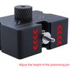 Invisible Connector Punch Locator Hole Opener Positioner Guide Jig Joinery System Aluminium Alloy Woodworking DIY Tool
