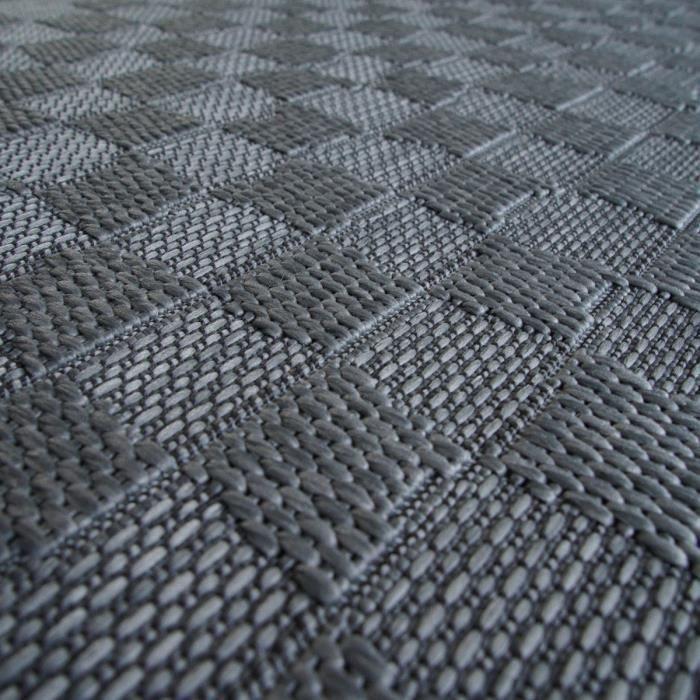 Rug - Box - 190 X 290 Cm - Grey - Moisture-resistant - UV-resistant
