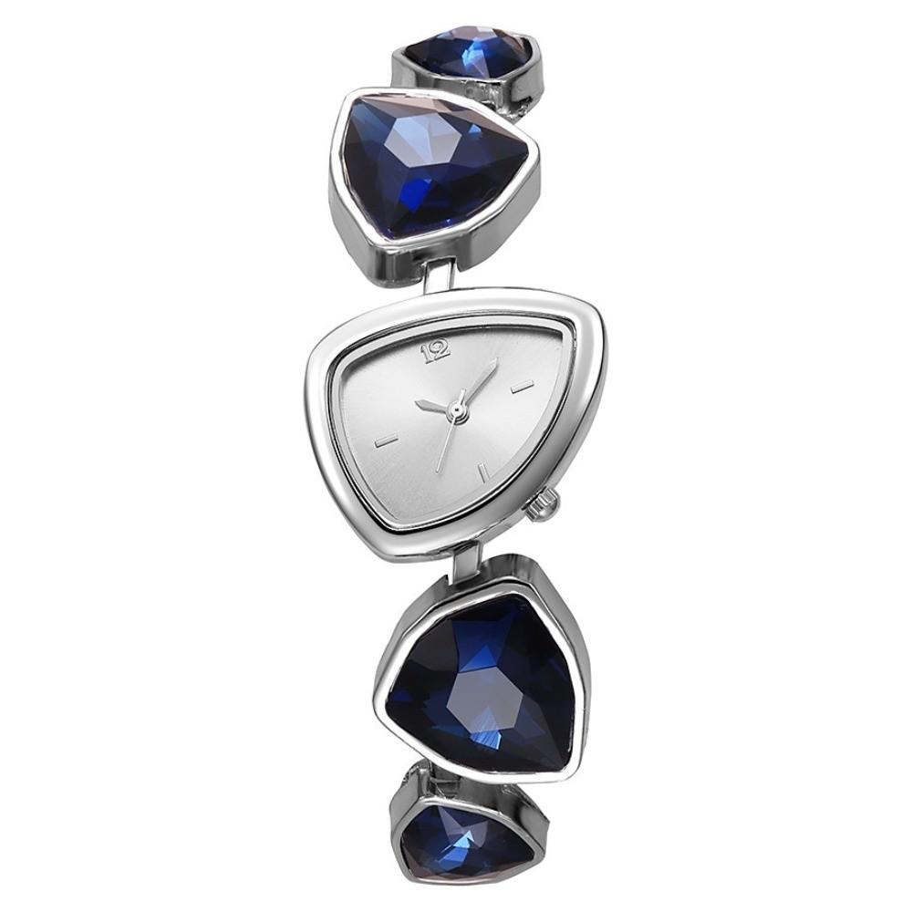 

Unique Elegant Irregular Design Watch Minimalist Quartz Big Rhinestone Watch Simple Interesting Colorful Fashion Watch Business