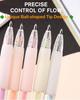 Ball Point Glue Pen - Kids-Friendly Precise Glue Application, Quick Dry for Crafting, Scrapbooking, Card Making, School Supplies