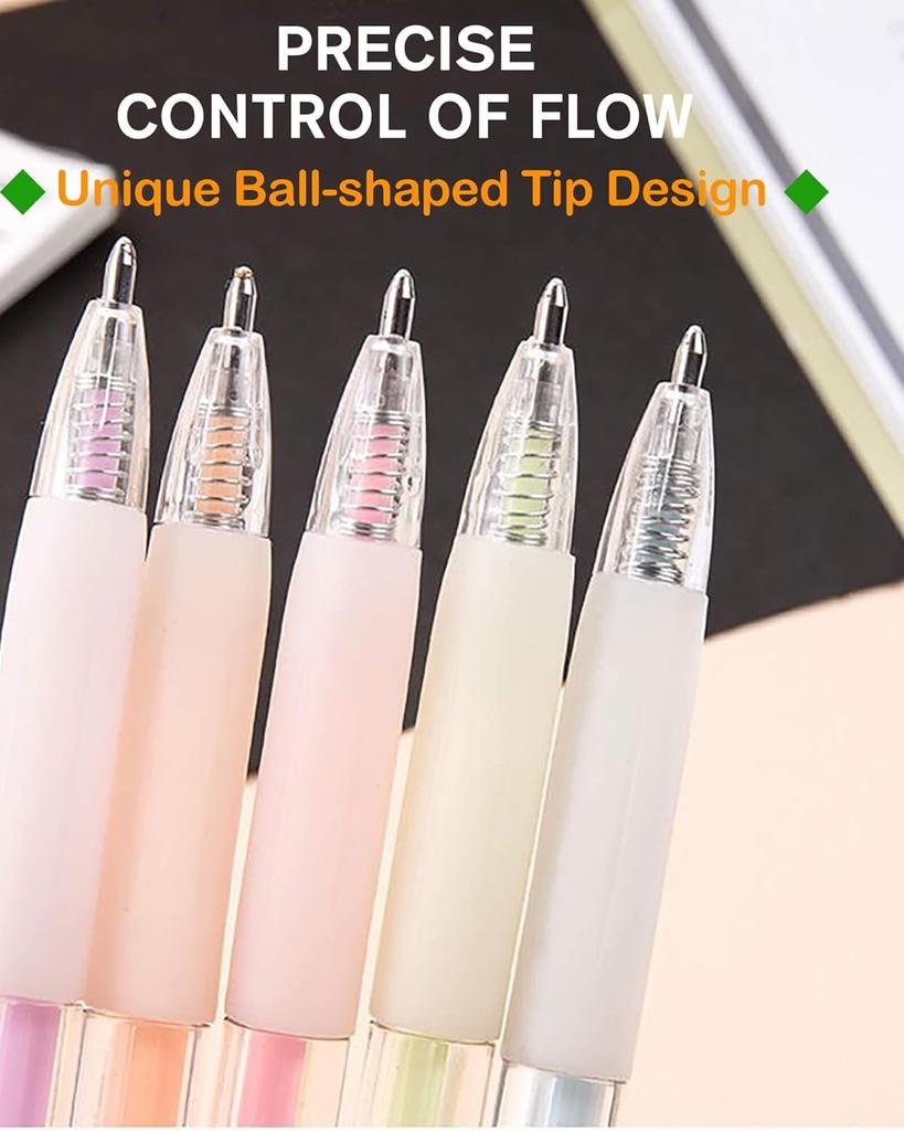 Ball Point Glue Pen - Kids-Friendly Precise Glue Application, Quick Dry for Crafting, Scrapbooking, Card Making, School Supplies
