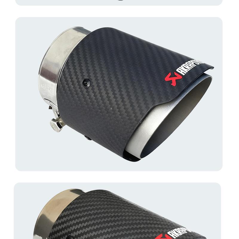 Mazda 3 (2020-2022) Mod d'échappement d'embout Angkesaila en fibre de carbone