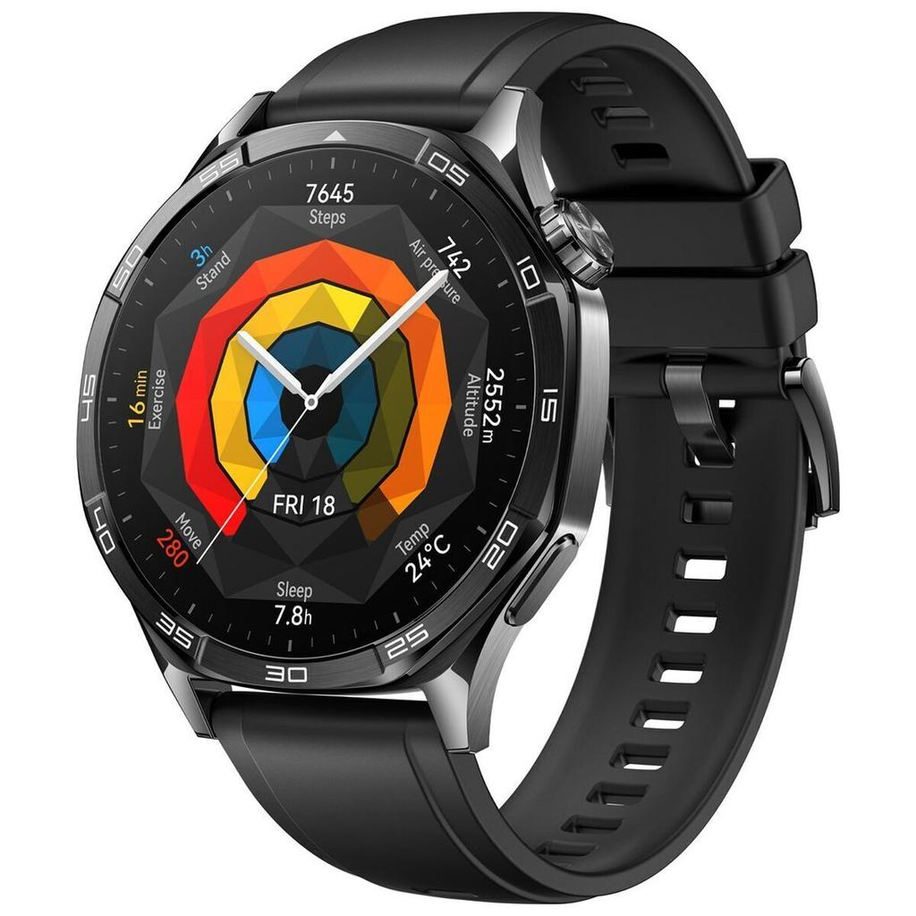 Huawei Watch GT 5 smartwatch 1.43 inch AMOLED Black