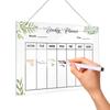 3D Acrylic Erasable Weekly Planner Board