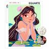 Pearl Painting Princess Jasmine DIY Pearl Art Pearl Painting Kit Pearl Art Painting Wall Suitable for Home Office Decoration Handmade Gifts