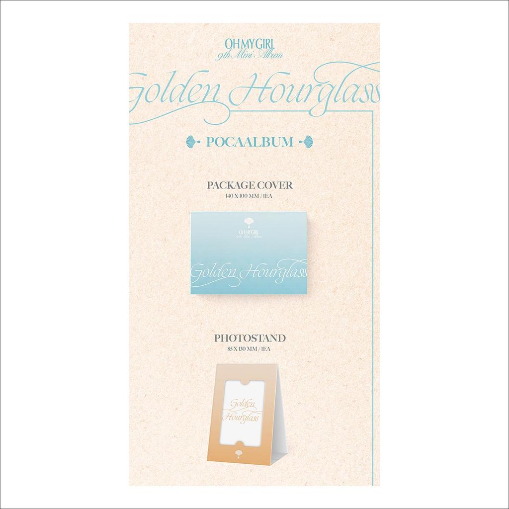 OH My Girl Golden Hourglass POCA Ver. Album + Free  Gift