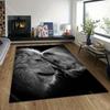 1PC Lions closely snuggling Pattern Rug Carpets for Bedroom Living Room Sofa Mat Creative Door Mat Cloakroom Home Decor