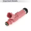 4 Pcs No.23250-75080 Fuel Injector for Toyota Tacoma 2.7L 2000-2004 for Toyota 4Runner 2.7L 1998-2000