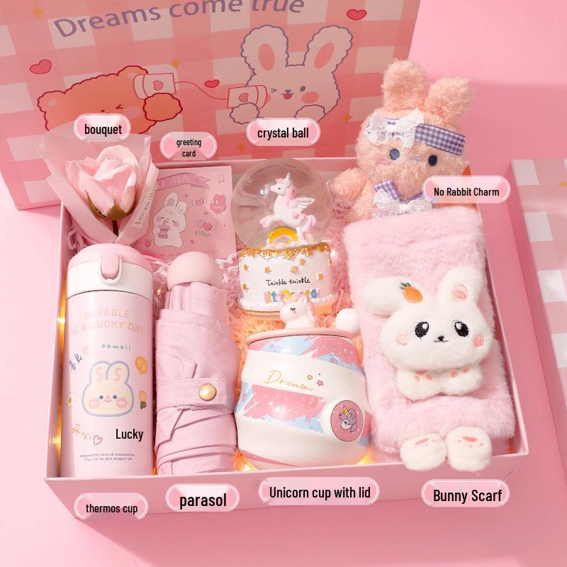 Winter Gift Box for 10-Year-Old Girls: Warm and Practical Birthday Present for Kindergarten and Primary School Students