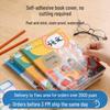 Transparent Waterproof Self-Adhesive Book Cover with Diamond Texture, Non-Slip, No-Cut, Back To School Essential for Primary Students