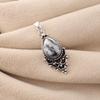 Dendritic Opal Gemstone 925 Sterling Silver Jewelry Pretty Pendant 1.5" For Her PP-70-28