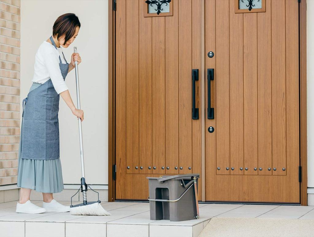 Yamazaki Sangyo Water Wiping Mop Replacement Thread Width 24cm 176137 2989.jp+ #8 CP-300