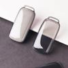Full Coverage Car Key Case for 2023 Geely Galaxy L7 L6 - Men's Transparent Black Starship Plus Edition