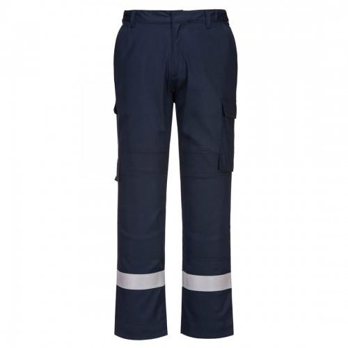 Portwest Mens Bizflame Plus Panelled Work Trousers M orange