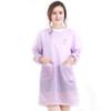 Women's Long Sleeve Waterproof Korean Fashion Apron for Kitchen Cleaning