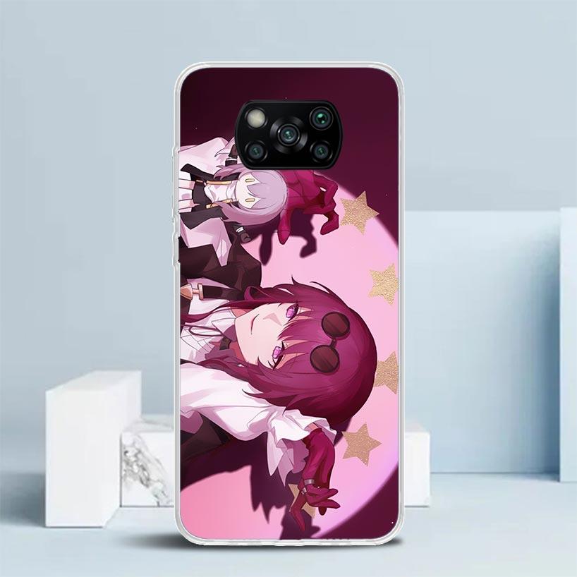 Honkai Star Rail Kafka Phone Case For Xiaomi Poco F7 Ultra X5 X6 X7 Pro M7 Redmi 15C 15 13C 13 12C 12 10C 10 10A 9 9C 9A 9T Cove