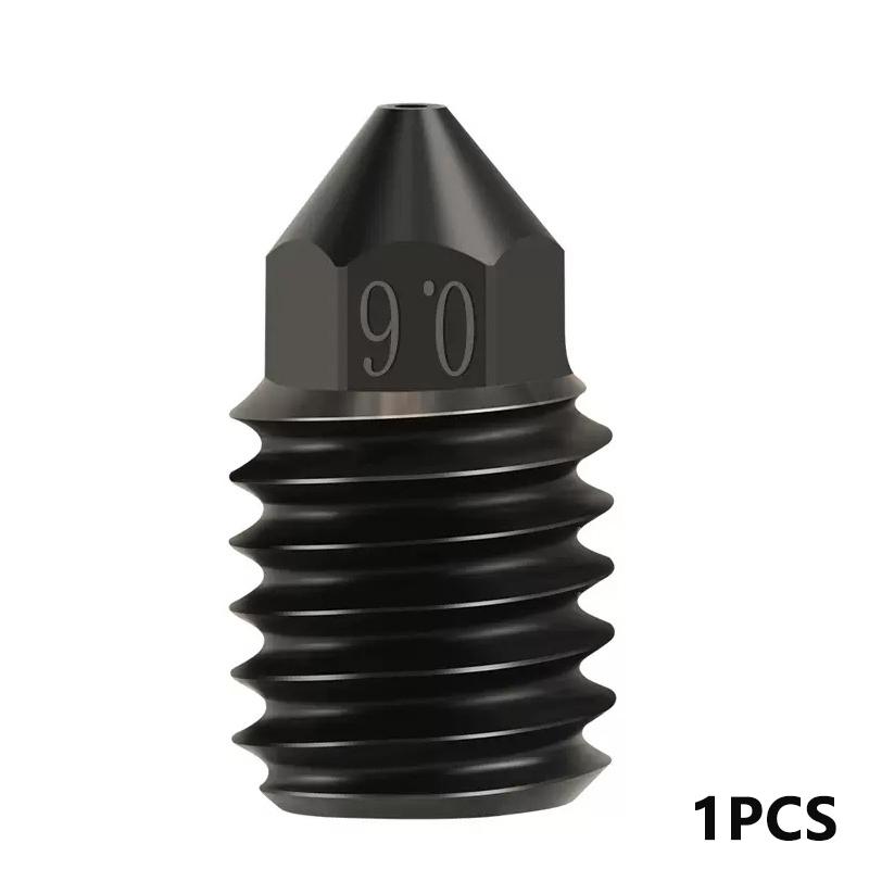 För Bambu Lab X1/P1P Munstycke 0.6 0.8 1.0Mm Härdat Stål Cht Kloning Mässingsmunstycke Uppgraderad Hotend Stål För Bambu Lab 3D-skrivare