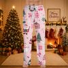 Men's Christmas Print Pajama Pants for Casual Sleepwear