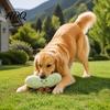 Interactive Plush Toys for Dogs Squeaky Dog Toy Soft Cucumber Shape Durable Chew Small And Large Boredom Relief Toy Stress