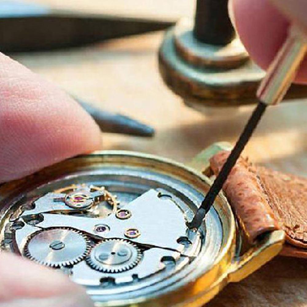 Portable Small 6-in-1 Hammer Claw-Hammer Nesting Mini Hammer Gold Brass Hammer for Repairing Watches and Jewelry