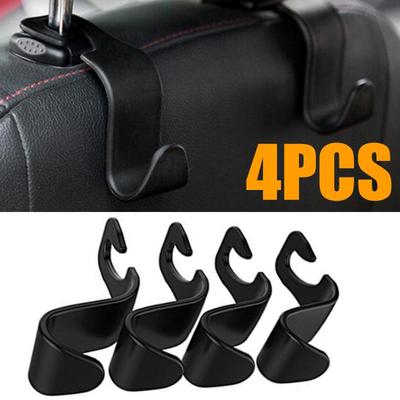 Car Seat Back Headrest Hook Holder Plastic Hanger for Bag Purse Cloth