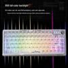 EWEADN V82 Wireless Transparent Mechanical Keyboard