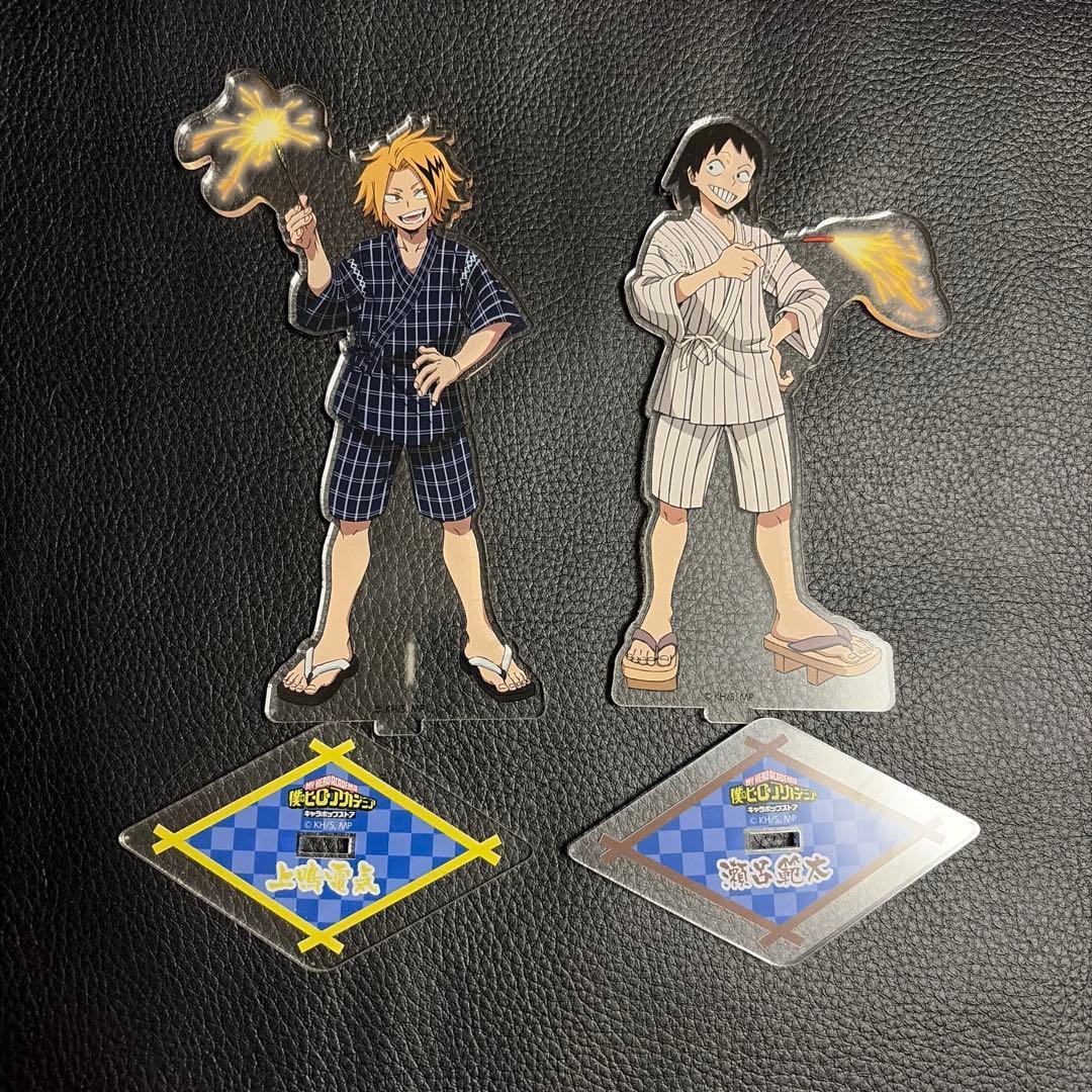 Used popup limited Kaminari Denki Sero Hanta acrylic stand