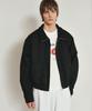 Heute Double Stitch Rip Blouson Jacket (Black)