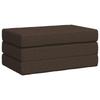 Folding Sofa Bed 80 x 67 x 45 cm Taupe