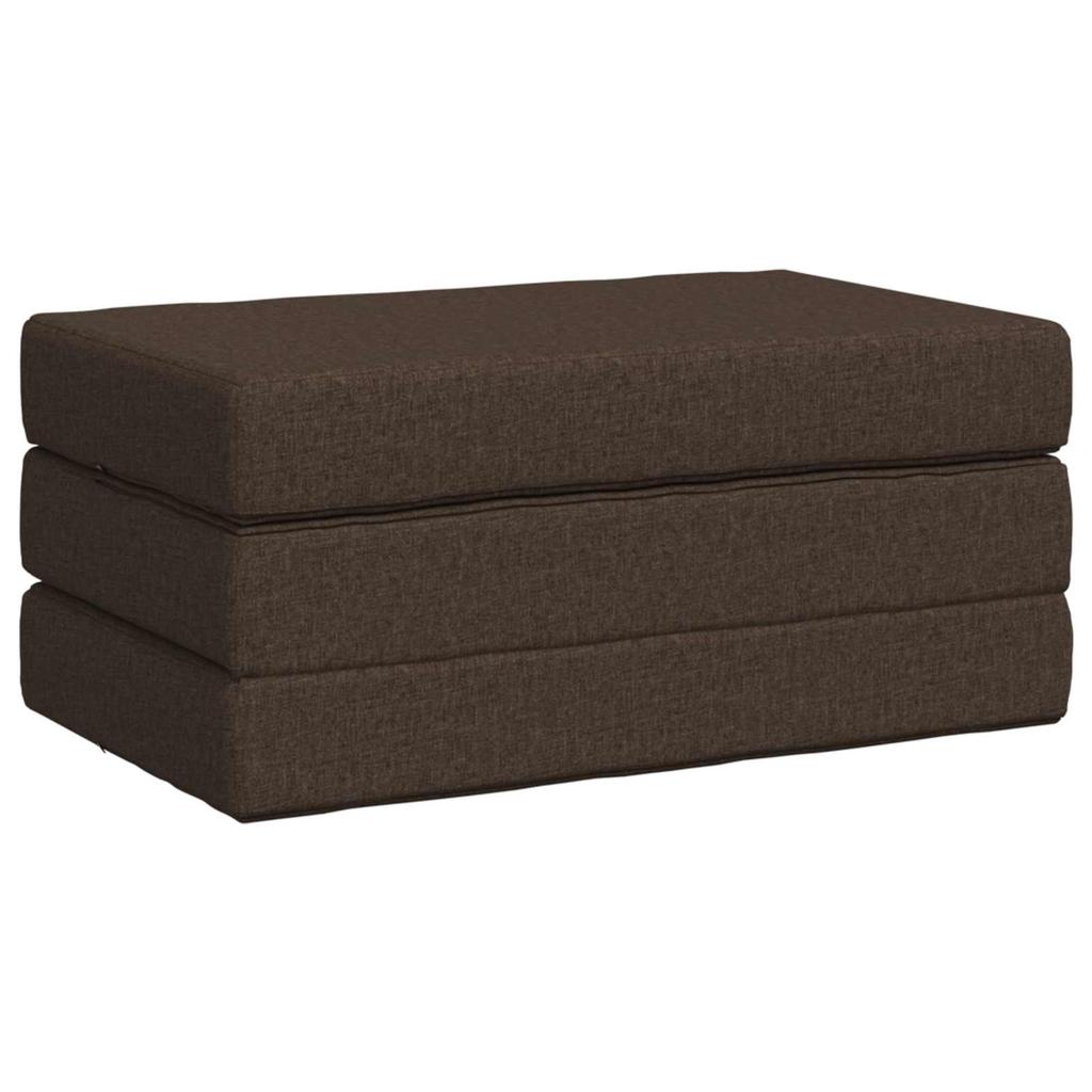 Folding Sofa Bed 80 x 67 x 45 cm Taupe