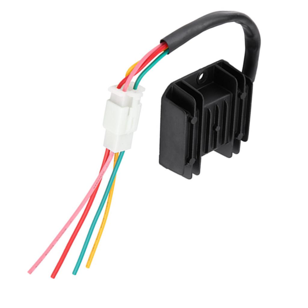 4 Wires Voltage Regulator Rectifier for Motorcycle Boat Motor ATV GY6 50 150cc Scooter