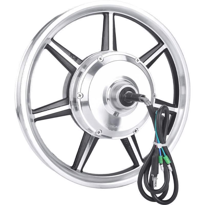 14-Inch Folding Electric Bicycle with 36V/48V 350W/400W/500W High-Speed Front and Rear Hub Motor