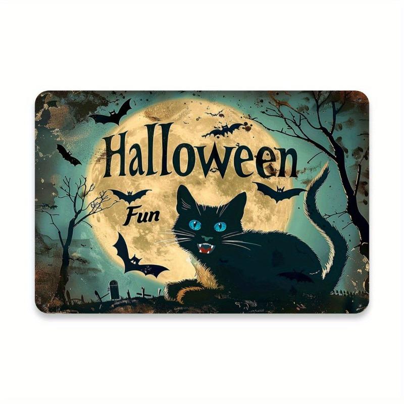Halloween Metal Tin Sign Wall Decor 20x30cm