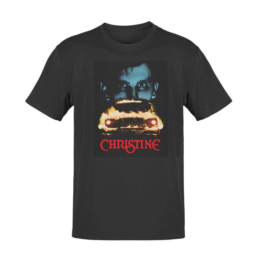 Christine Stephen king Natale sci fi divertente compleanno film t shirt