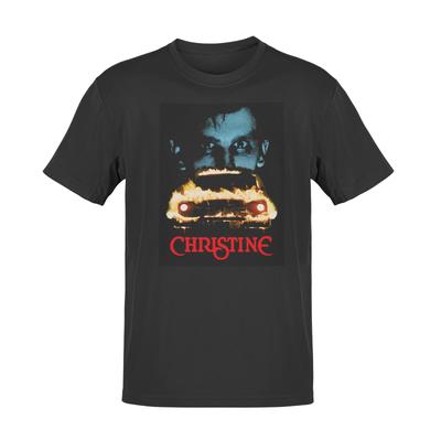 Christine Stephen King Christmas Sci Fi Funny Birthday Movie Film T Shirt