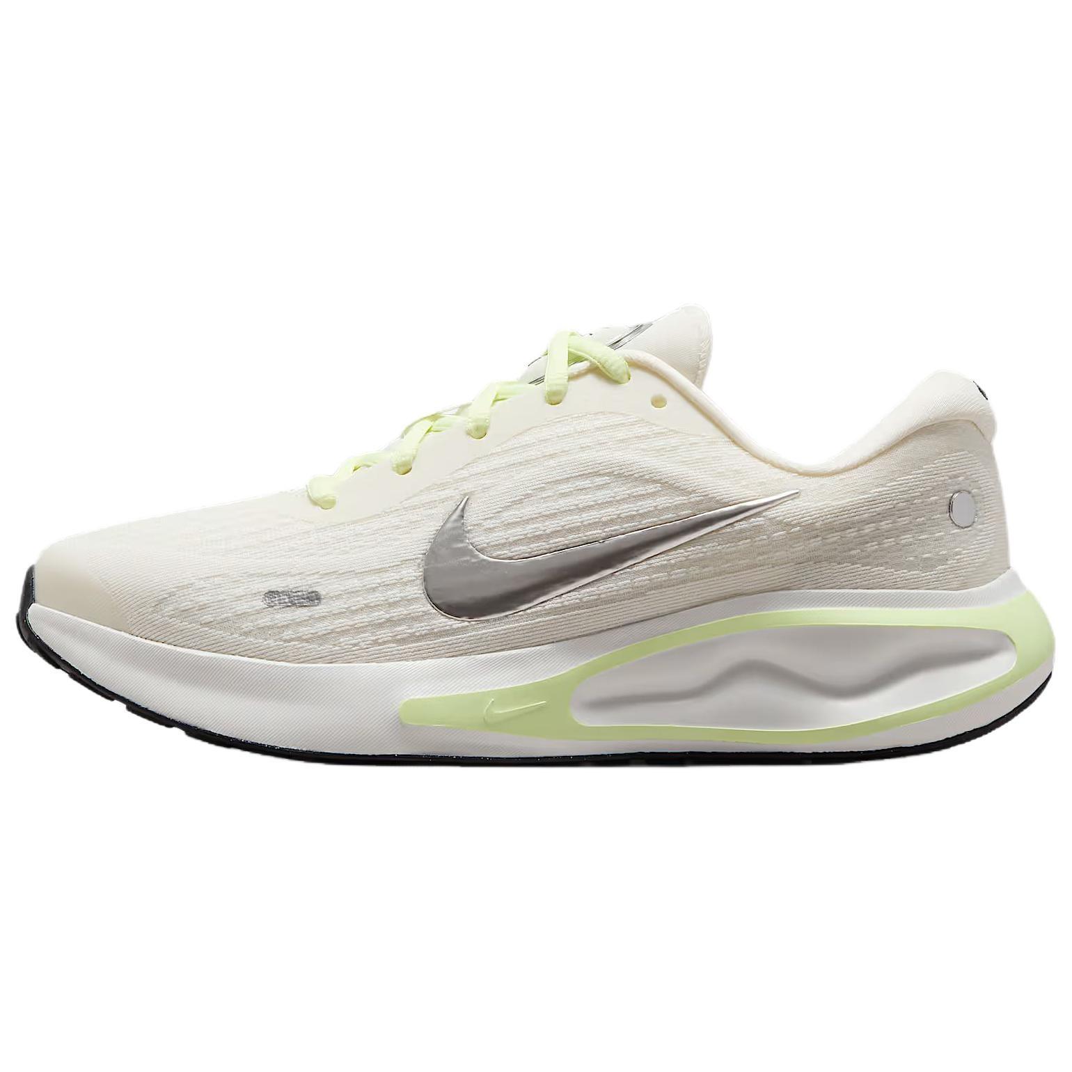(WMNS) Nike Journey Run Sail Metallic Silver Barely Volt Women s FJ7765-115 EU 35.5