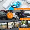 360°Car DashCam 4Channels WIFI Video Recorder 1080P Car DVR 3/4 lens Front inside optional WIFI Rear View Night Vision Black Box