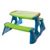 Picnic table with benches for children