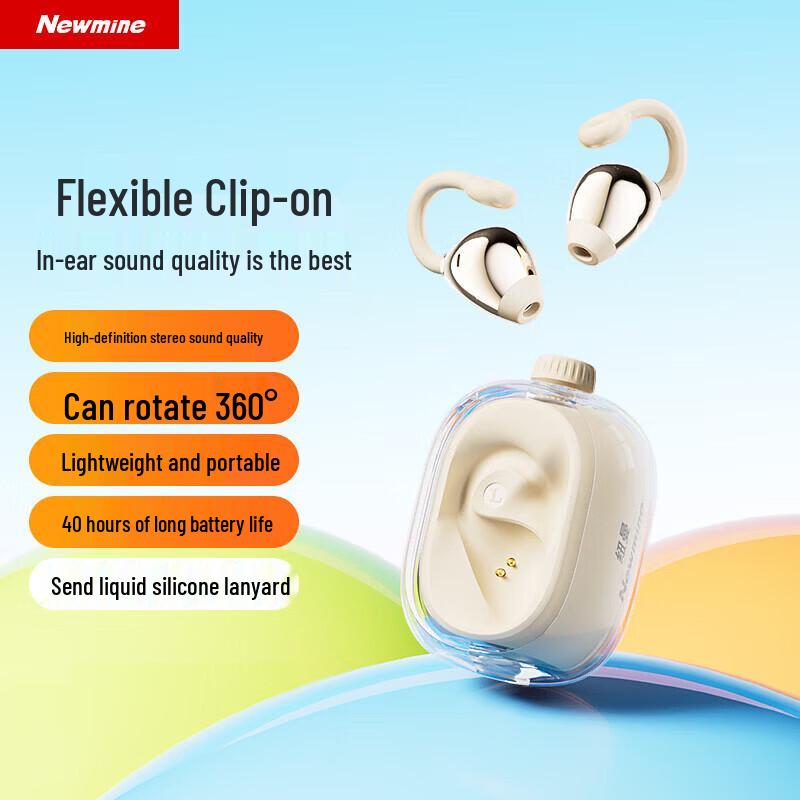 Newman JM47 Clip-on Bluetooth Earphones