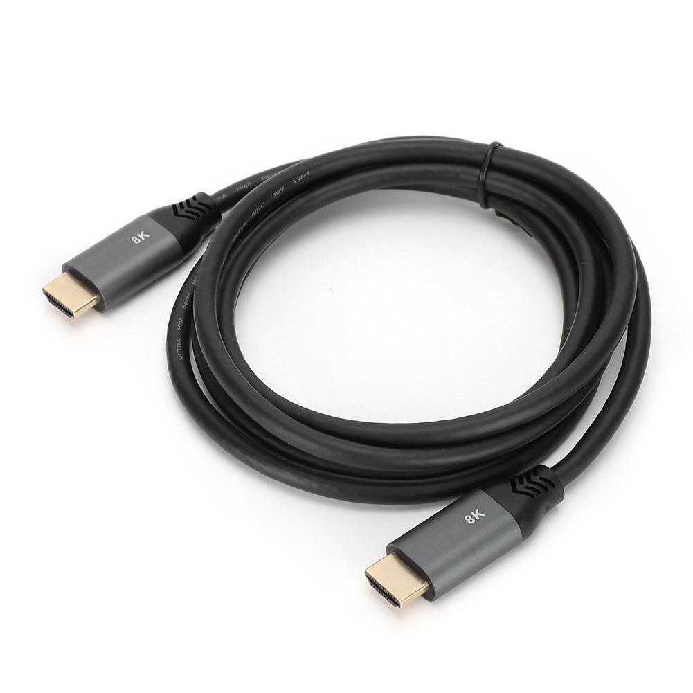 6.6ft HDMI to HDMI 8K Digital 60Hz Line Audio Video Projection Connection Cord for TV Computer