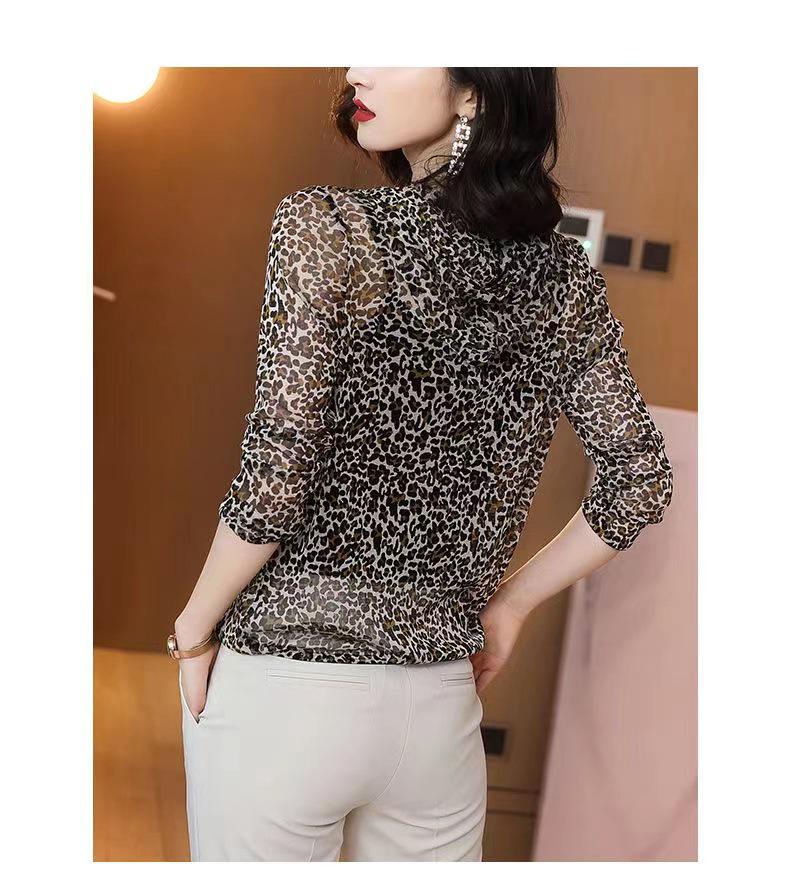 Sommer Koreanische Gestrickte Sonnenschutz Polka Dot Kapuzenjacke - Übergröße für Mittelalte & Ältere Frauen