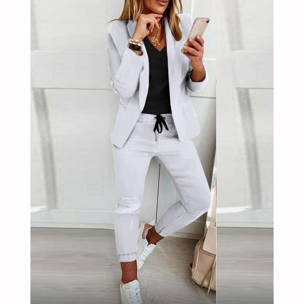 Casual Fashion Suit Women's Set Spring Autumn