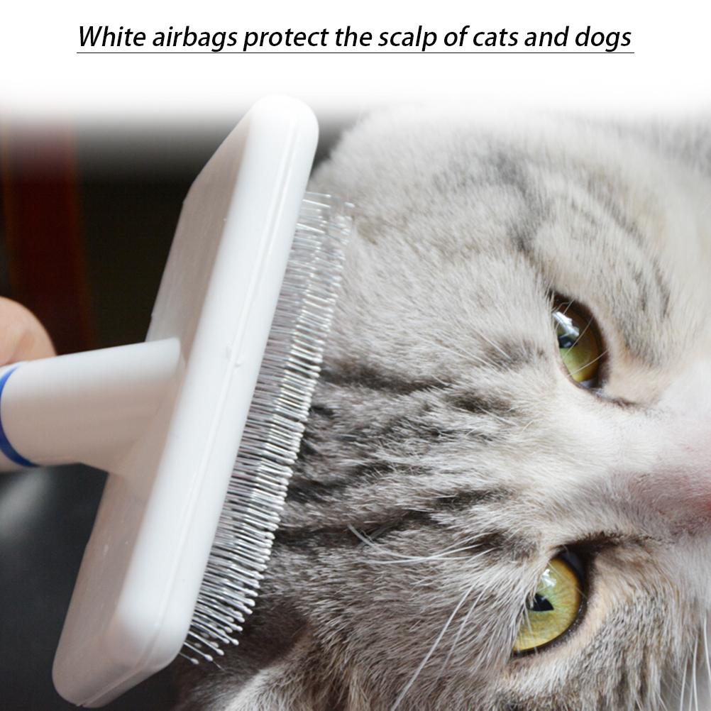 Tierpflegekamm Tier Edelstahl Pflege Werkzeug Katze Hund Haarbürste